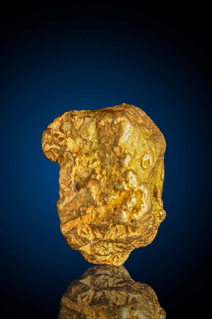 (image for) Dense Chunky American River Natural Gold Nugget - American River, CA - 8.43 grams